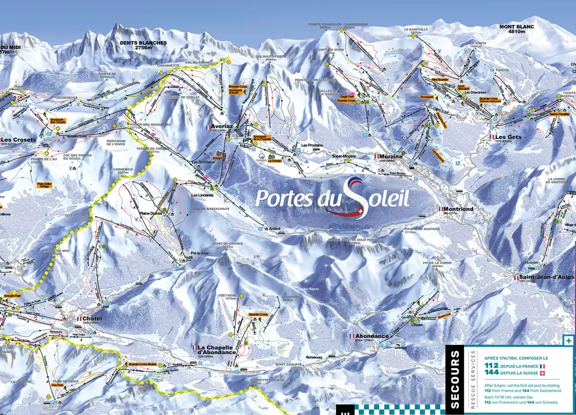 Découverte du ski à Châtel